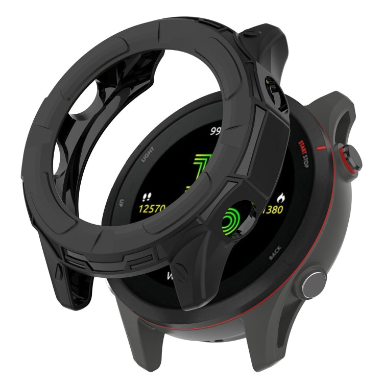 For Garmin Forerunner 255 Armor Hollow TPU Watch Case