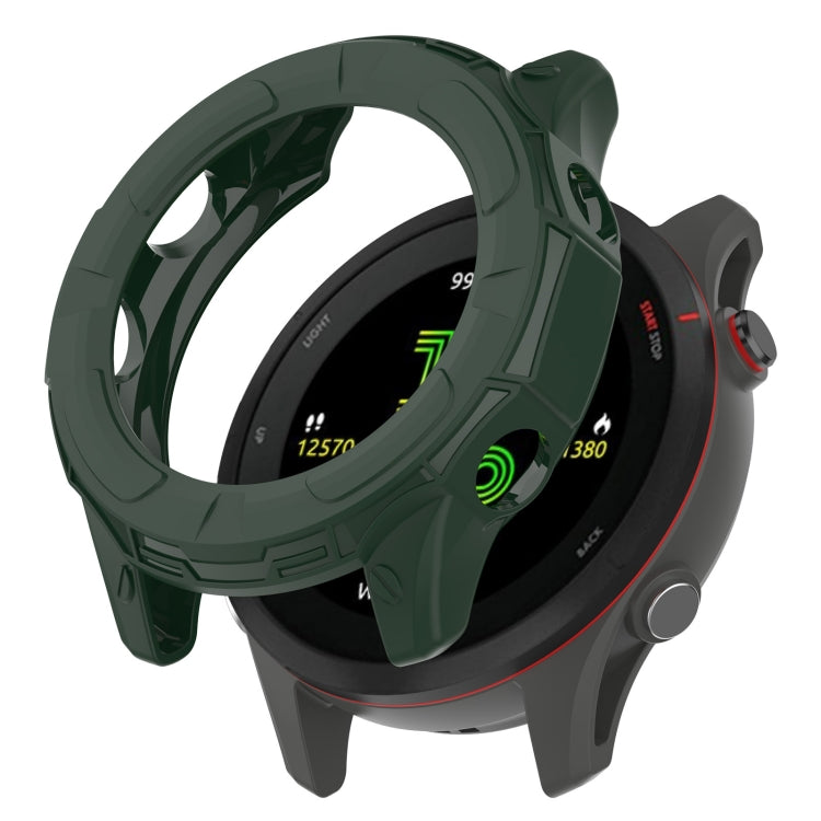 For Garmin Forerunner 255 Armor Hollow TPU Watch Case