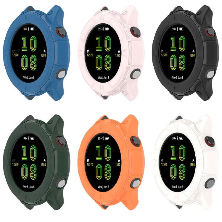 For Garmin Forerunner 255 Armor Hollow TPU Watch Case