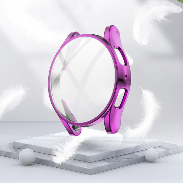 For Samsung Galaxy Watch 5 44 mm Full Coverage TPU Electroplating Protective Case
