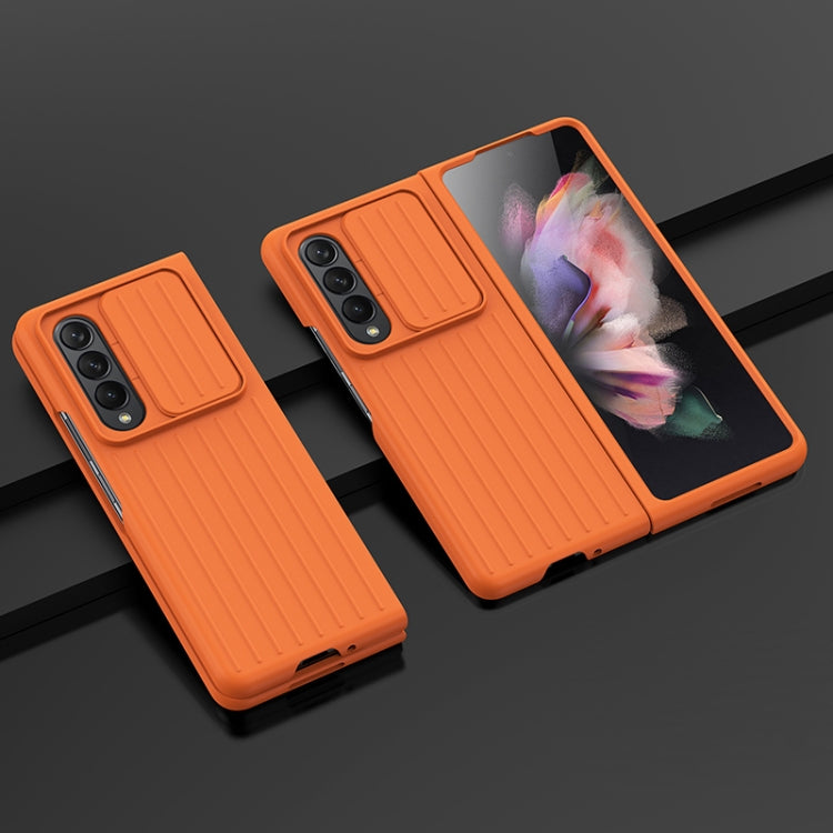 For Samsung Galaxy Z Fold3 5G Luggage Texture Shockproof Phone Case