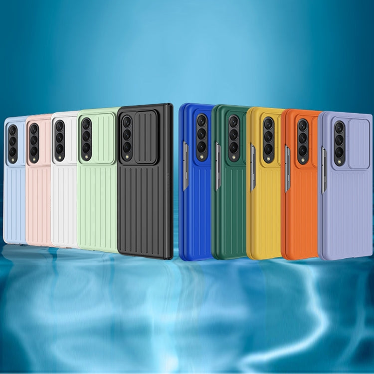 For Samsung Galaxy Z Fold3 5G Luggage Texture Shockproof Phone Case