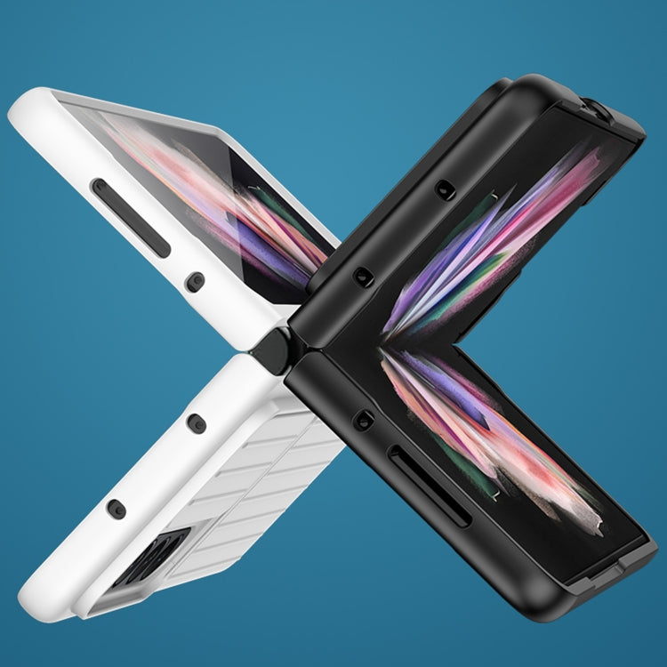 For Samsung Galaxy Z Fold3 5G Luggage Texture Shockproof Phone Case