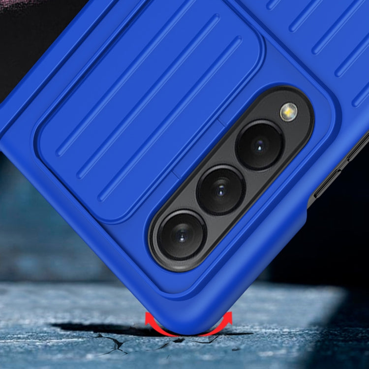 For Samsung Galaxy Z Fold3 5G Luggage Texture Shockproof Phone Case