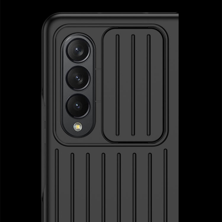 For Samsung Galaxy Z Fold3 5G Luggage Texture Shockproof Phone Case