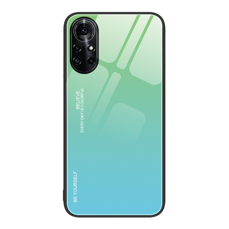 For Huawei nova 8 Pro 5G Gradient Color Glass Case