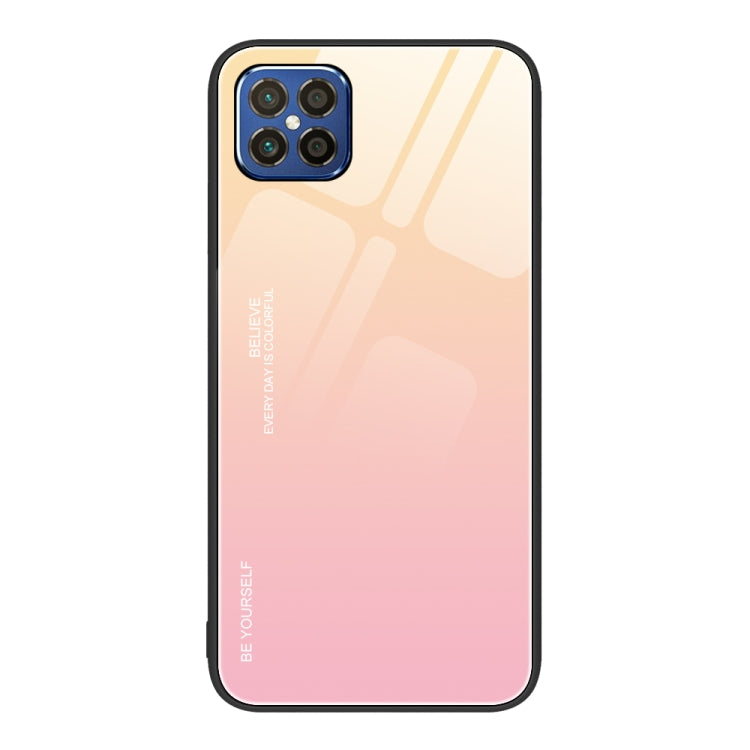 For Huawei nova 8 SE Gradient Color Glass Case