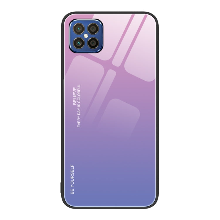 For Huawei nova 8 SE Gradient Color Glass Case
