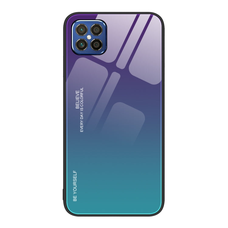 For Huawei nova 8 SE Gradient Color Glass Case