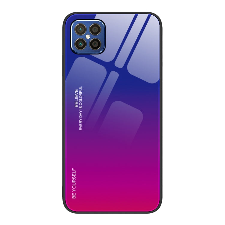 For Huawei nova 8 SE Gradient Color Glass Case
