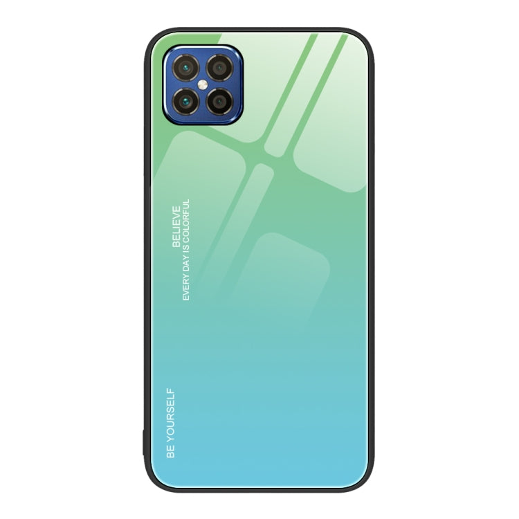 For Huawei nova 8 SE Gradient Color Glass Case