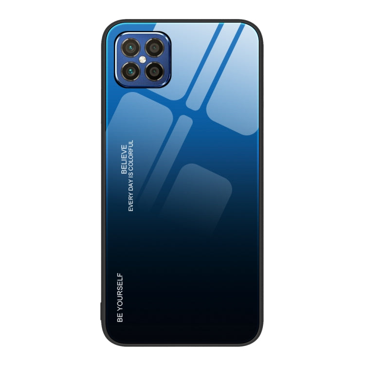 For Huawei nova 8 SE Gradient Color Glass Case