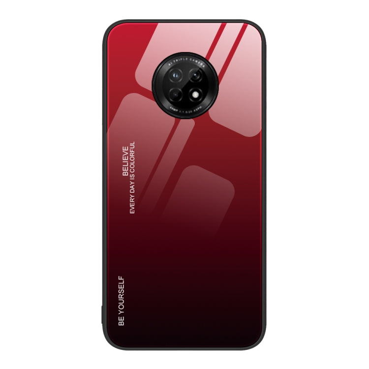 For Huawei Enjoy 20 Plus 5G Gradient Color Glass Case