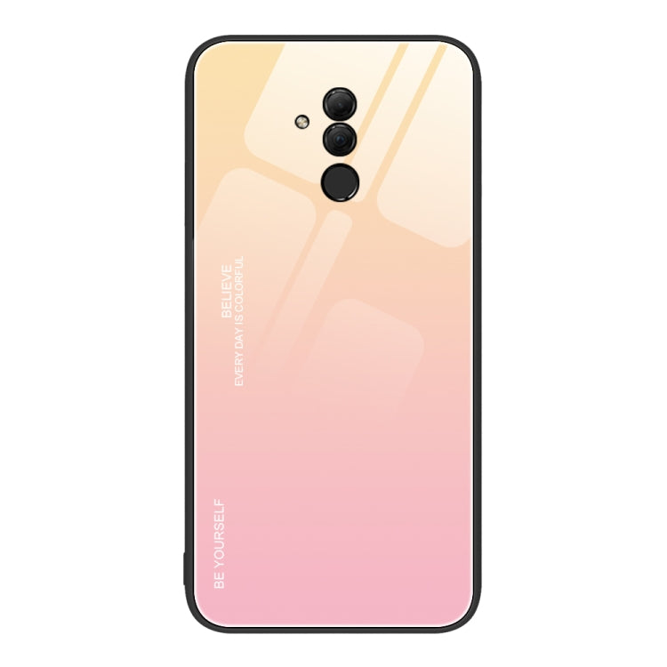 For Huawei Maimang 7 Gradient Color Glass Case