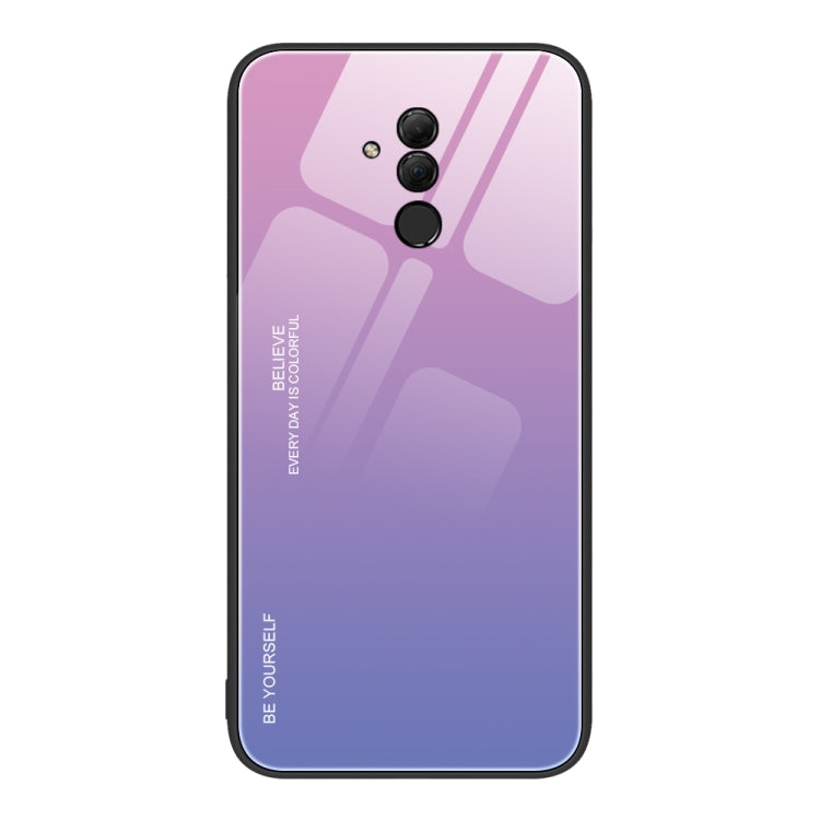 For Huawei Maimang 7 Gradient Color Glass Case