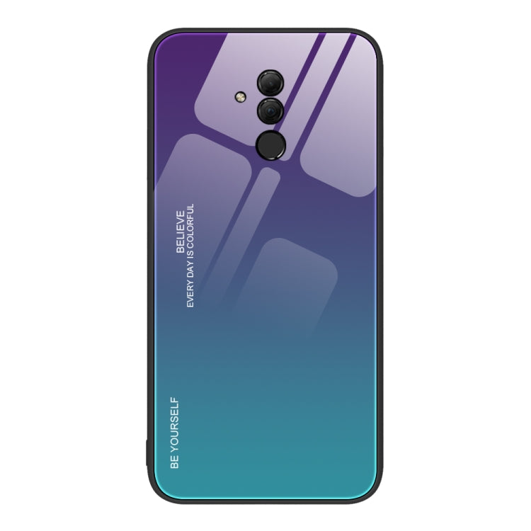 For Huawei Maimang 7 Gradient Color Glass Case