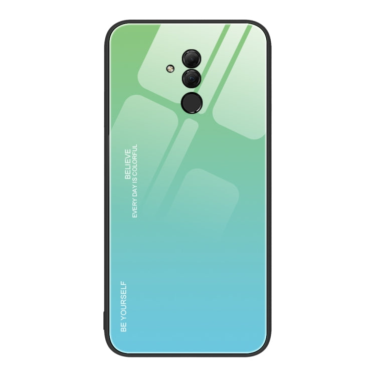 For Huawei Maimang 7 Gradient Color Glass Case