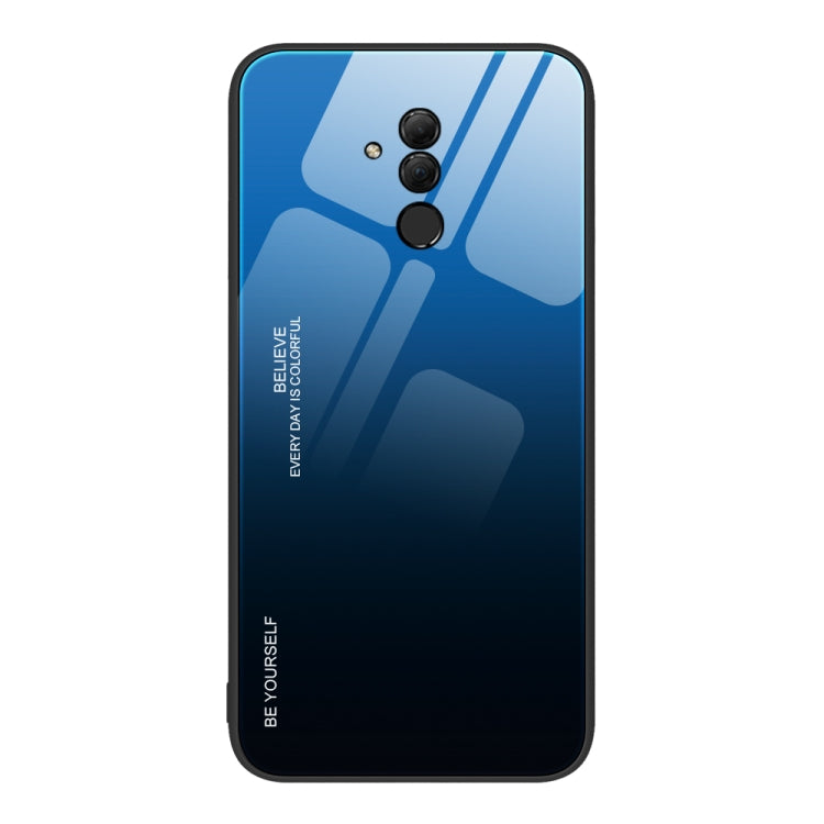 For Huawei Maimang 7 Gradient Color Glass Case
