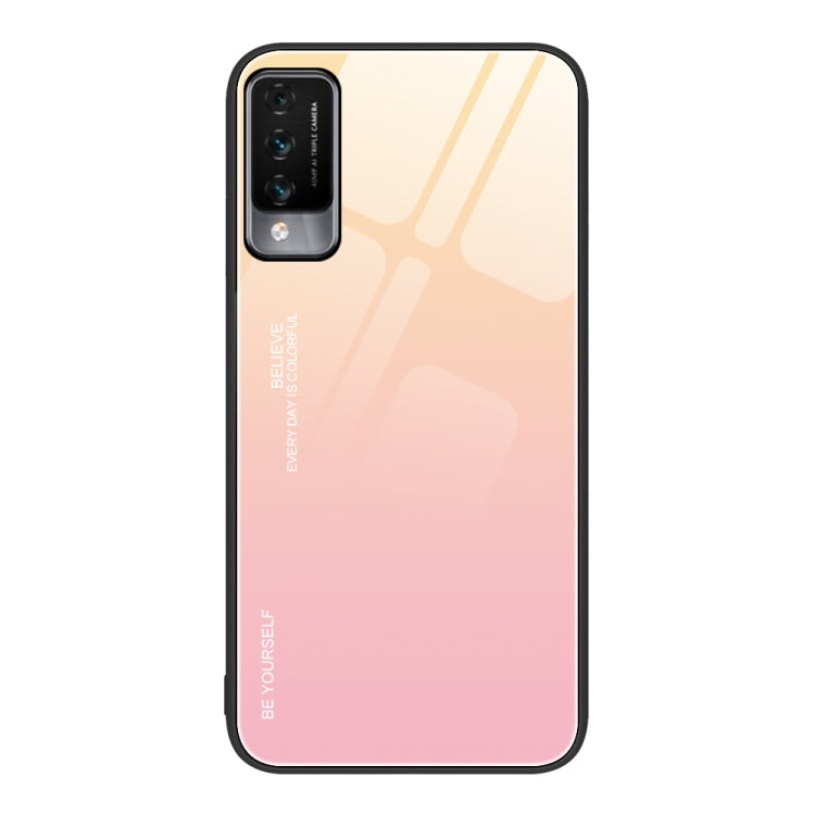 For Huawei Maimang 10 Gradient Color Glass Case