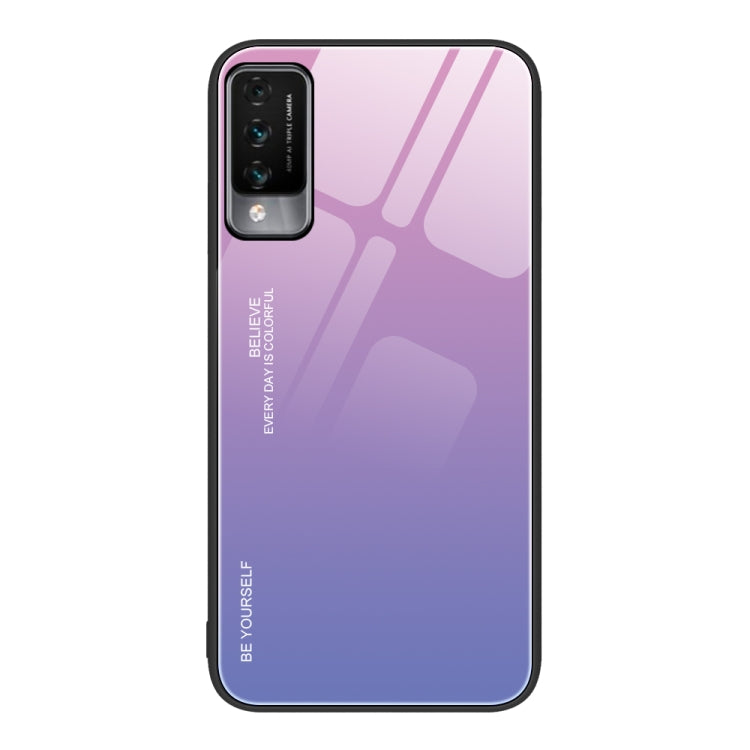 For Huawei Maimang 10 Gradient Color Glass Case
