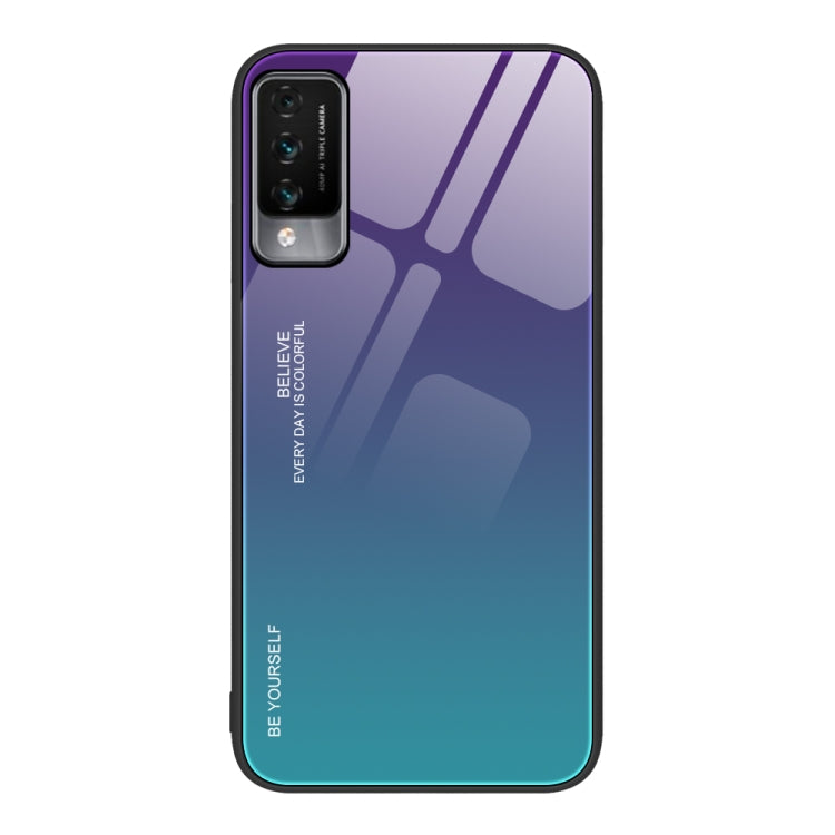 For Huawei Maimang 10 Gradient Color Glass Case