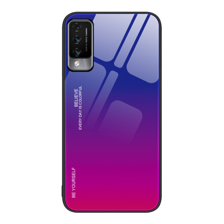 For Huawei Maimang 10 Gradient Color Glass Case