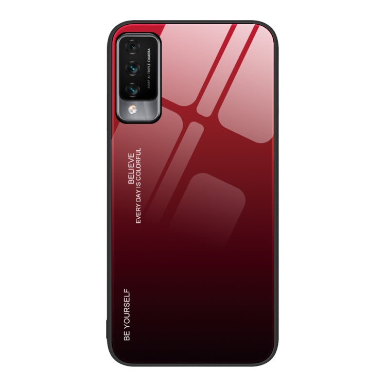 For Huawei Maimang 10 Gradient Color Glass Case