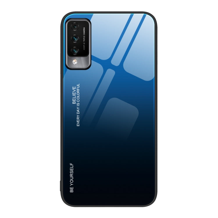 For Huawei Maimang 10 Gradient Color Glass Case