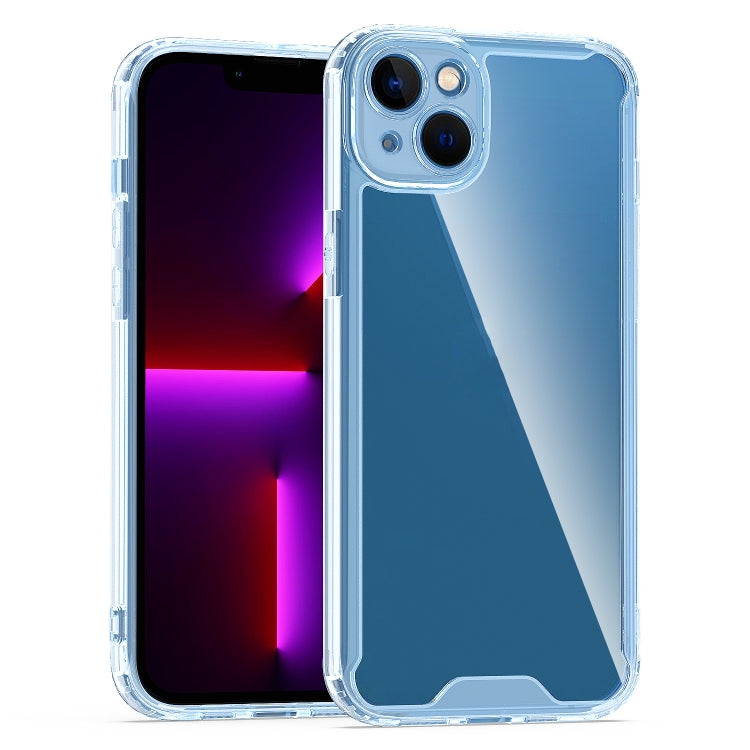 For iPhone 14 Acrylic + TPU Clear Protective Phone Case