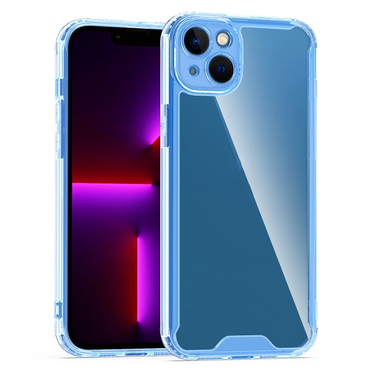 For iPhone 14 Acrylic + TPU Clear Protective Phone Case