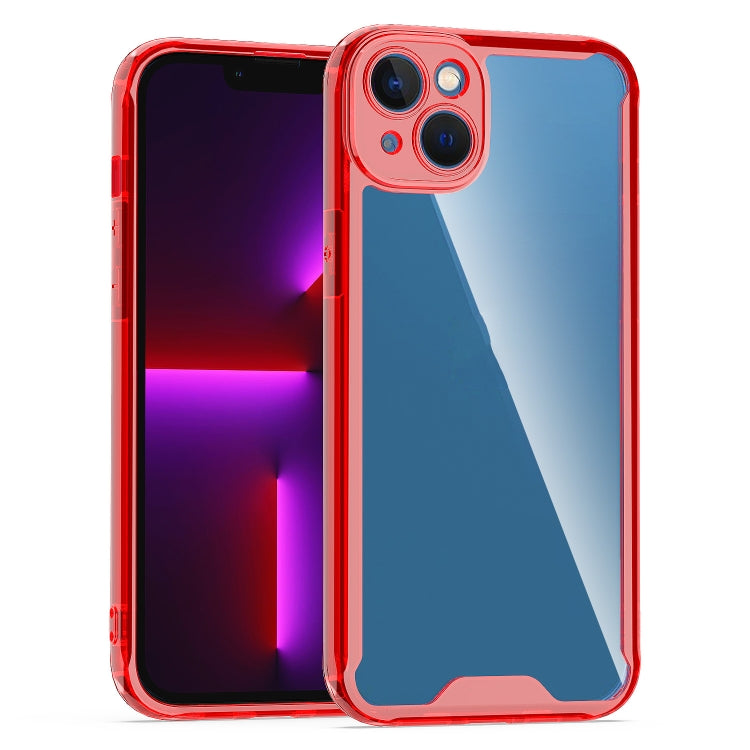 For iPhone 14 Acrylic + TPU Clear Protective Phone Case
