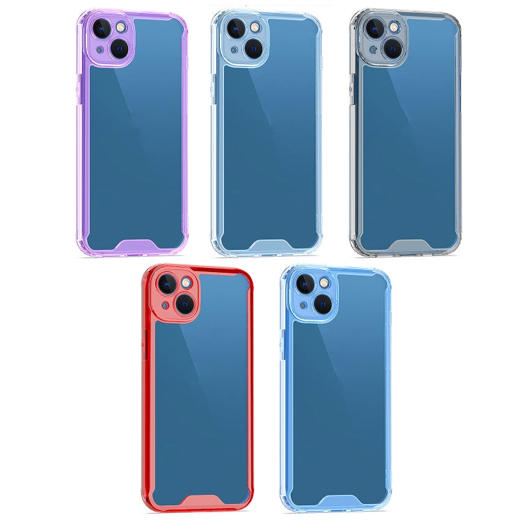 For iPhone 14 Acrylic + TPU Clear Protective Phone Case