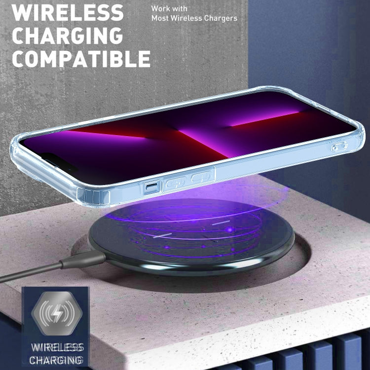 For iPhone 14 Acrylic + TPU Clear Protective Phone Case