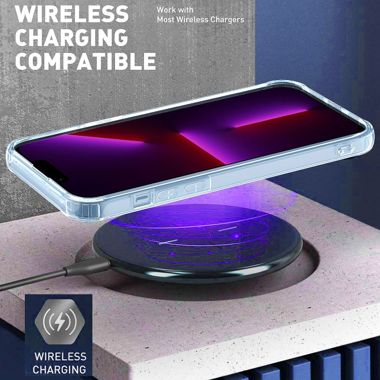 For iPhone 14 Pro Acrylic + TPU Clear Protective Phone Case
