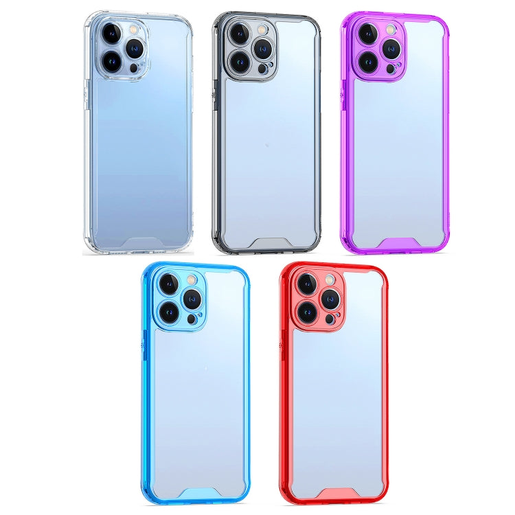 For iPhone 14 Pro Max Acrylic + TPU Clear Protective Phone Case