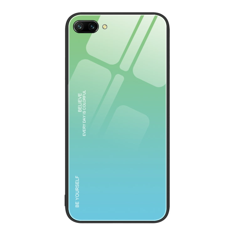 For Honor 10 Gradient Color Glass Phone Case