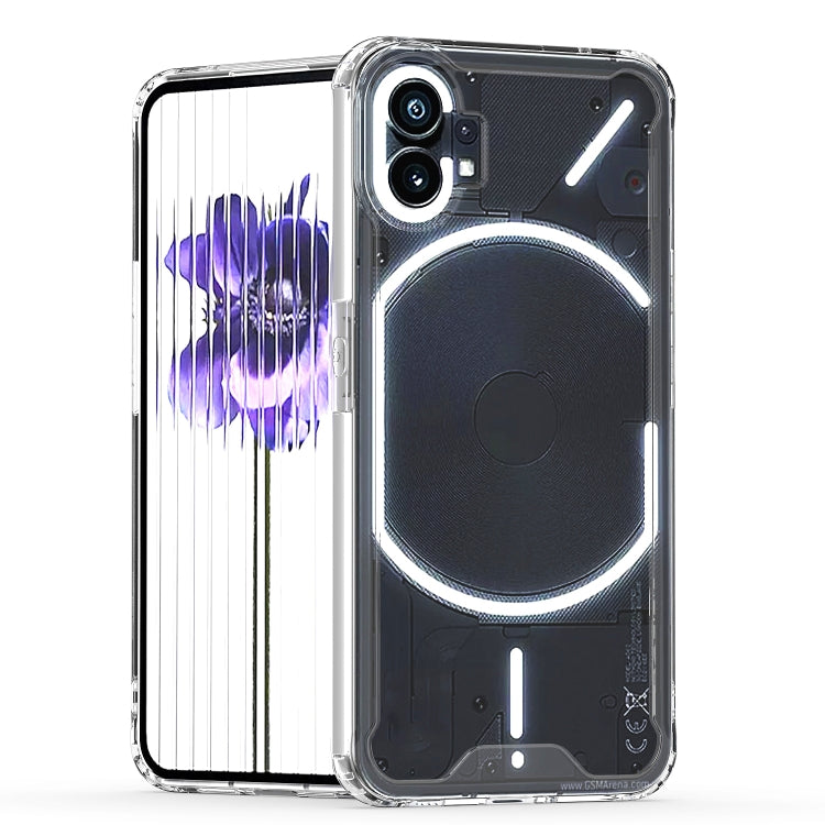 For Nothing Phone 1 Acrylic + TPU Clear Protective Phone Case