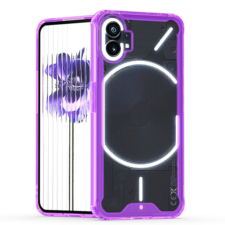 For Nothing Phone 1 Acrylic + TPU Clear Protective Phone Case