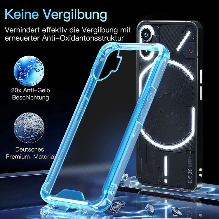 For Nothing Phone 1 Acrylic + TPU Clear Protective Phone Case