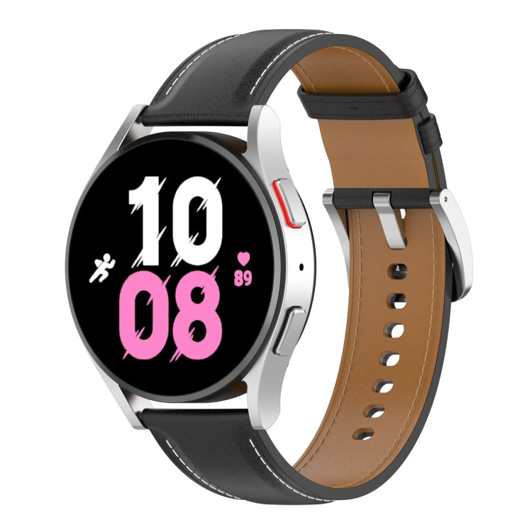 For Samsung Galaxy Watch 5 40mm Premium Leather Watch Band