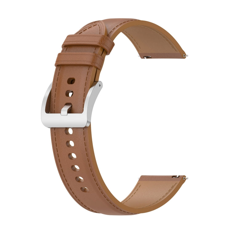 For Samsung Galaxy Watch 5 44mm Premium Leather Watch Band