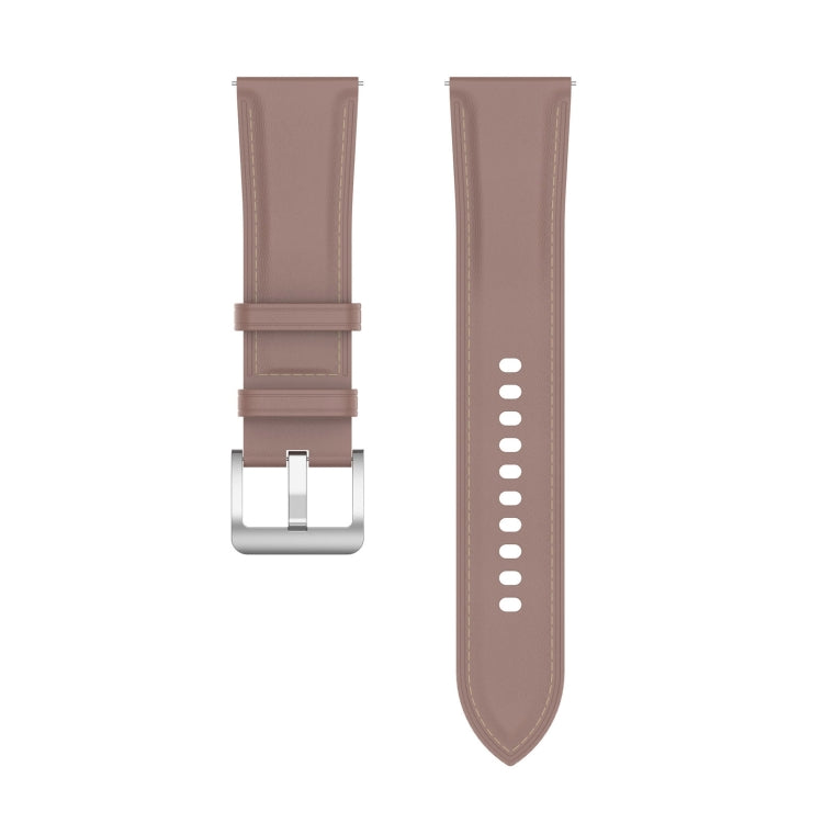 For Samsung Galaxy Watch 5 44mm Premium Leather Watch Band