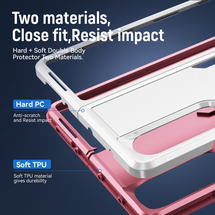 For Samsung Galaxy Z Fold4 PC + TPU Shockproof All Inclusive Phone Case