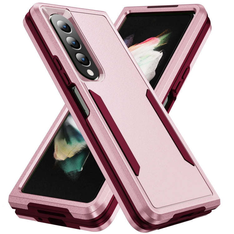 For Samsung Galaxy Z Fold4 PC + TPU Shockproof All Inclusive Phone Case