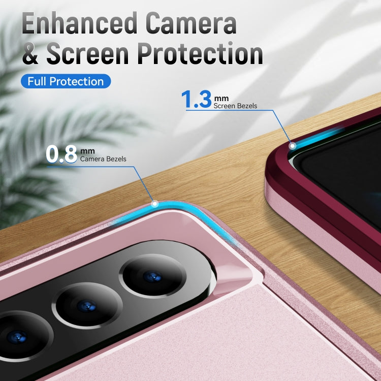 For Samsung Galaxy Z Fold4 PC + TPU Shockproof All Inclusive Phone Case