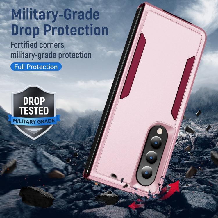 For Samsung Galaxy Z Fold4 PC + TPU Shockproof All Inclusive Phone Case