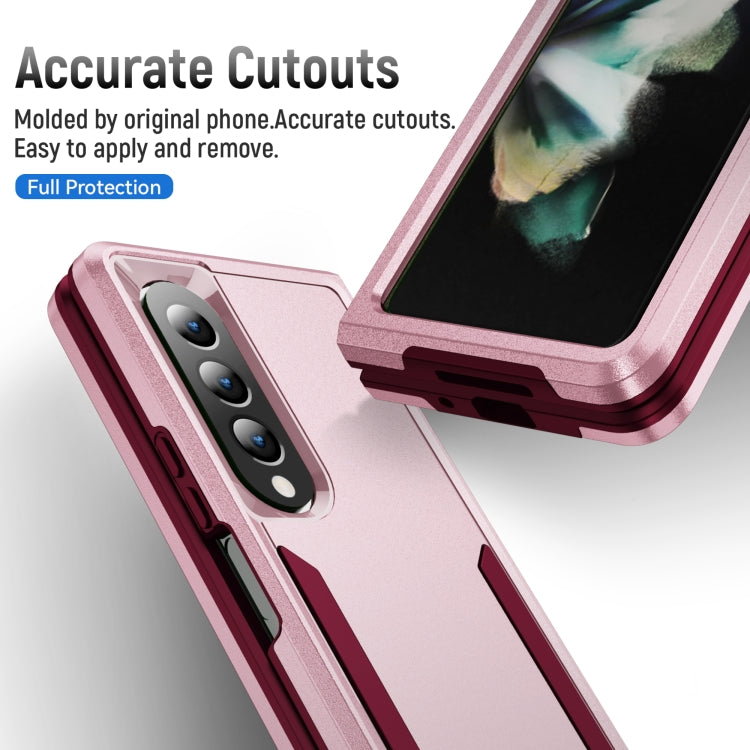For Samsung Galaxy Z Fold4 PC + TPU Shockproof All Inclusive Phone Case