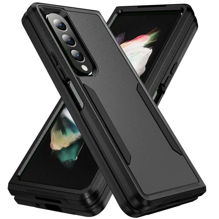 For Samsung Galaxy Z Fold4 PC + TPU Shockproof All Inclusive Phone Case