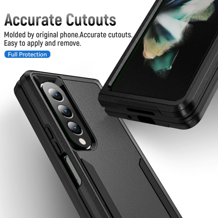 For Samsung Galaxy Z Fold4 PC + TPU Shockproof All Inclusive Phone Case