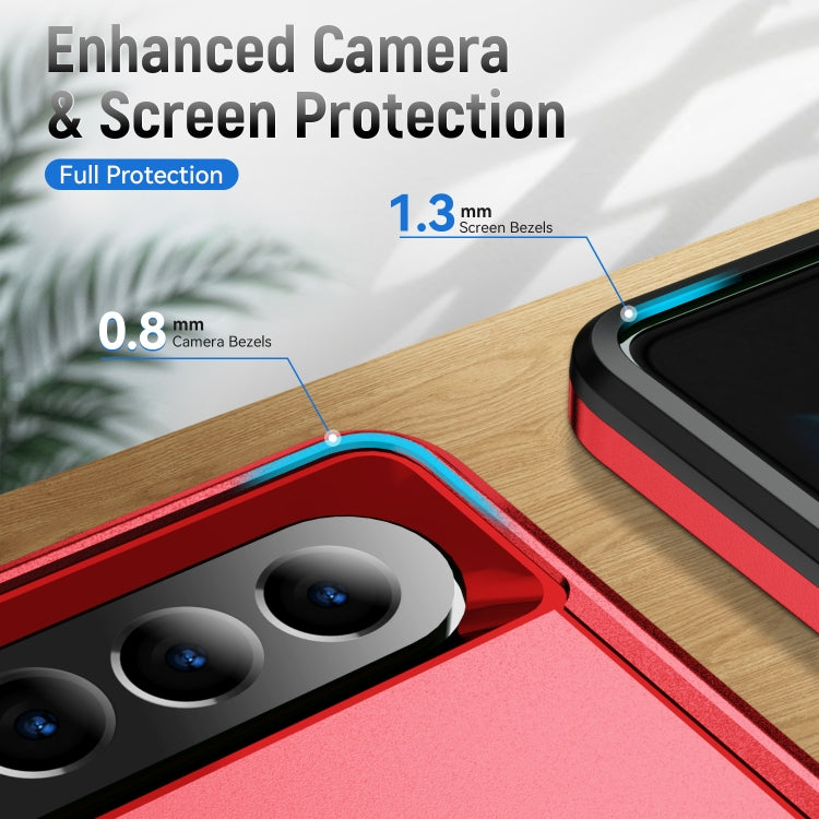 For Samsung Galaxy Z Fold4 PC + TPU Shockproof All Inclusive Phone Case